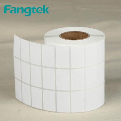 China Barcode Self Adhesive Netting Price Coated Paper Label 32mm*19mm*5000 for sale