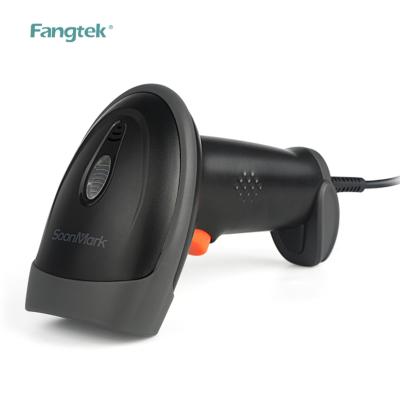 China Cable Logistics Industry QR Code Scanner Read Screen 1D 2D Code Barcode Handheld Scanner for POS System for sale