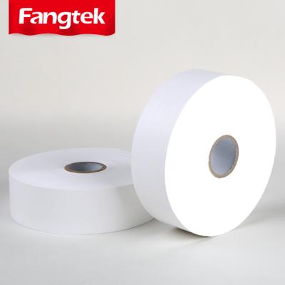 China Store Washable Prices Fatory High Quality Wash Care Labels 50mm*200mtrs Nylon Taffeta Labels For Clothes for sale