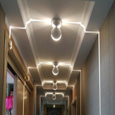 China Hot Sale Modern Decorative Indoor Wall Mounted Led Lamps Led RGB Wall Lights For Hallway Home Window for sale