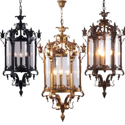 China Modern Vintage Lighting Retro Chandelier Ceiling Light Classic Led Chandelier For Villa Corridor for sale