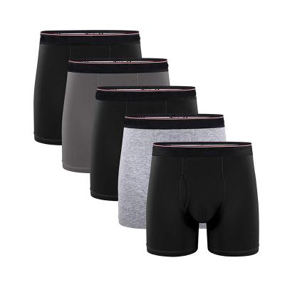 China Innerwear Breathable Brief Comfortable Men's Underwear Cotton Boxer Boxing Shorts for sale