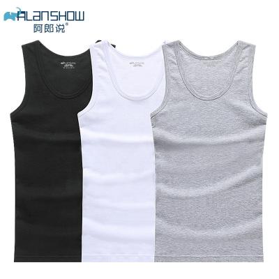 China Mens Tank Tops Casual Home Underwear Antibacterial for sale