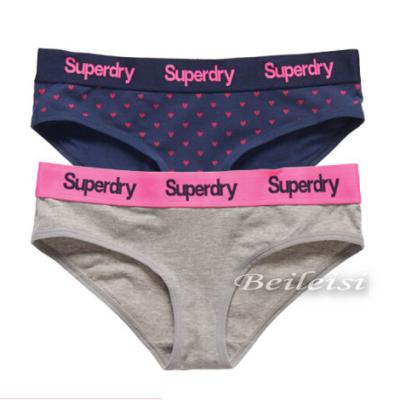 China Fashion Antibacterial China Branded Panties Custom Sexy Underwear Women Panties For Teen Girls for sale