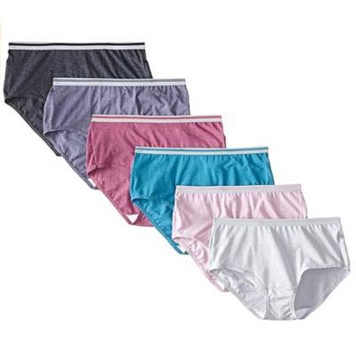 China Beileisi ODM Wholesale Antibacterial Cotton Women's High Rise Panties 100% Underwear for sale