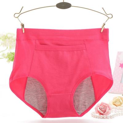 China Top Selling Leak Breathable Make Resistant Foldable Women Girls Panties Protective Underwear High Waist for sale