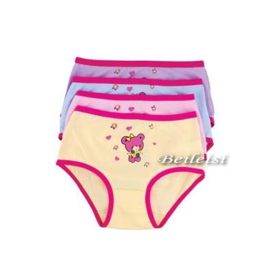 China Antibacterial Premium Fabric Bulk 2-6 Years Old Kids Girl Children Underwear for sale