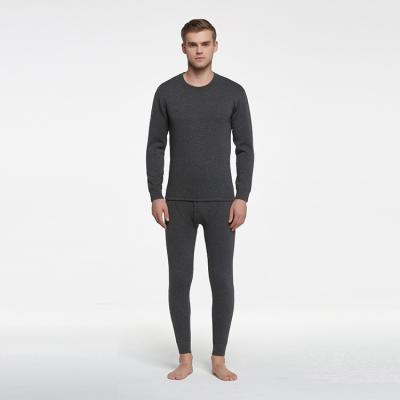 China Premium Quality Cotton Warm Comfortable Winter Men's Long Suit QUICK DRY Thermal Underwear for sale