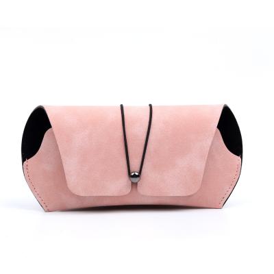 China Eco-friendly Fashion Cover PU Leather Sunglasses Case Pouch Bag Sunglasses Accessories for sale