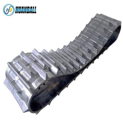 China Rubber Track Undercarriage Parts for Wear-Resistant ATV Combine Harvester/Tractor for sale