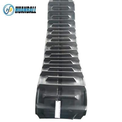 China Rubber Track for Agricultural Machinery Smooth Operation Rice Combine Harvester for sale