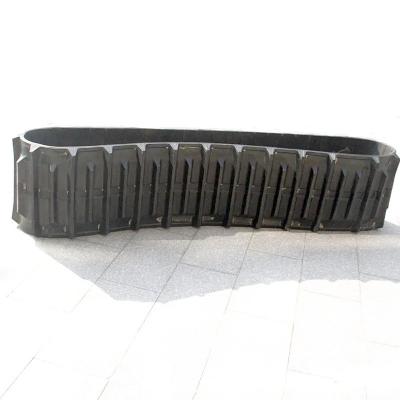 China China OEM Mini Harvester Rubber Track Assembly 300X52.5X84 for sale