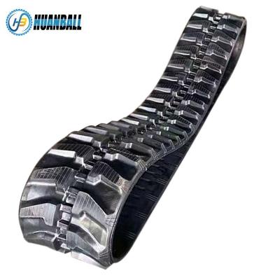 China 300X52.5X82W Rubber Track for Takeuchi Tb25 Tb28 Tb030 Excavator Road-Friendly Design for sale