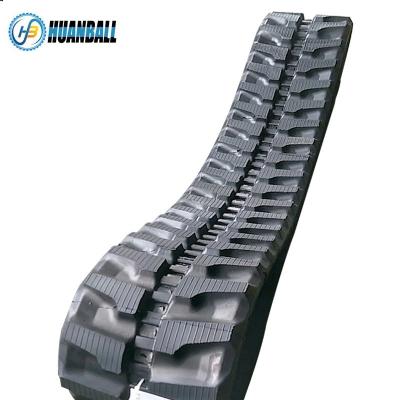 China 300*52.5*78W Excavator Rubber Track for Takeuchi Mustang Kobelco Jcb Ihi for sale