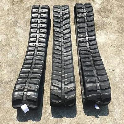 China 240*87.6*28 Black Rubber Track for Small Digger in Architecture Construction Projects for sale