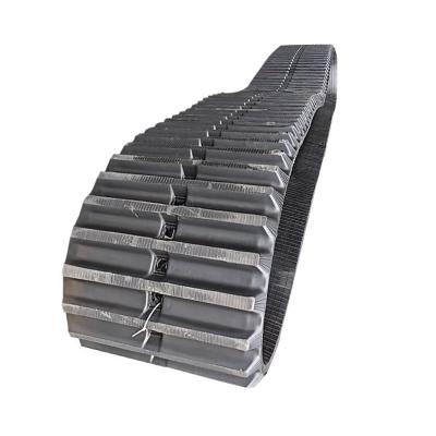 China 30 quot Wide Crawler Carrier Single 750X150X66 Dumper Truck Rubber Track for Ihi IC100 for sale