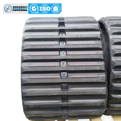 China Heat-Resistant Tracked Carrier Rubber Track 700X100X80 for Morooka Mst1100 Dumper for sale