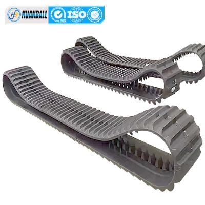 China Morooka Mst1800 Dumper Undercarriage Spare Parts Rubber Track 650*125*80 for Carrier for sale