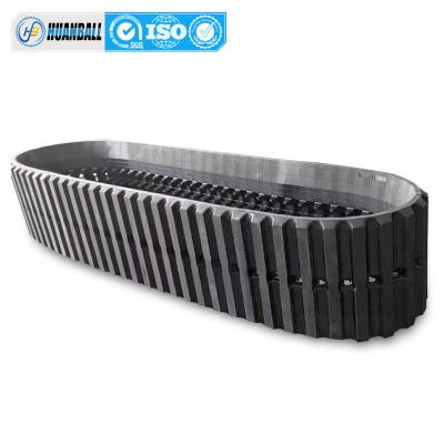 China Customization 650*125*80 Rubber Track for Morooka Mst1800 Hitachi Cg70 Crawler Dumper for sale