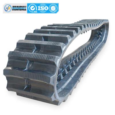 China Komatsu PC20 PC30 Crawler Dumper Rubber Tracks 320*100*45 with Package Gross Weight 200.000kg for sale