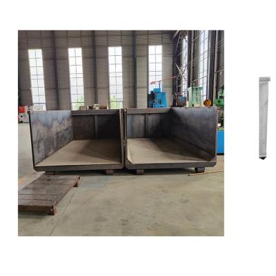 China Sustainable Brand New High Quality Garbage Removal Trucks Construction Steel Rubbish Bins for sale