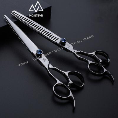 China Sustainable Left Hand Pet Grooming Scissors Set OEM Custom Dogs Grooming Scissors for sale