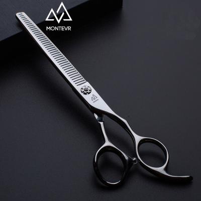 China Viable Dog Grooming Scissors 7 Inch 40 Teeth Professional Pet Grooming Scissors Thinning Scissors for sale