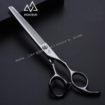 China Viable Scissors Hand Made Dog Grooming Professional Pet Grooming Thinning Shears 7.0 Inch Scissors For Dog Grooming Pet Shears for sale