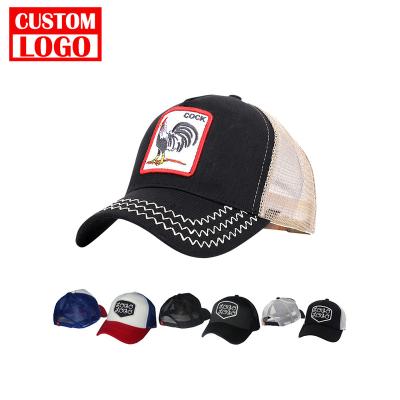 China Mesh Hat Mesh Back Hats soft unisex COMMON Mesh Hats With Custom Logo for sale