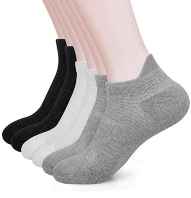 China 100% Polyester Women and Men Show No Loafer Socks, Non-Slip Casual Low Cut Invisible Boat Sock Socks 6/8 Pair for sale