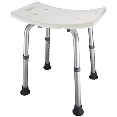 China Modern Aluminum Adjustable Bath And Shower Seat Adjustable Disabled Bath Shower Chair For The Elderly for sale