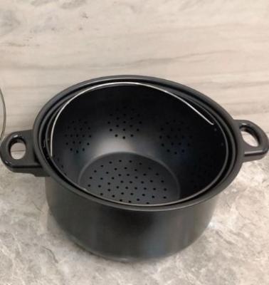 China Sustainable Cooking Pot Basket Still Stands Largest Stock Multifunctional Cooking Pot With Lid Cooking Pot Strainer for sale