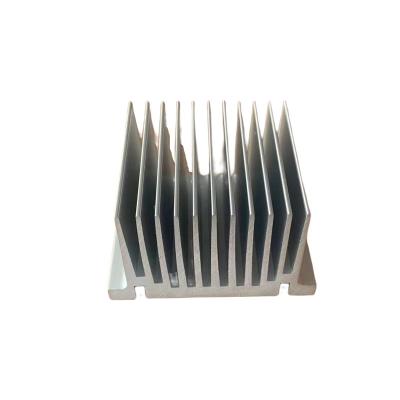 China Heat Sink Industrial Round Extruded Aluminum Profile High Precision Extrusion Heat Sink Anodic Oxidation Electronic Heat Sink for sale