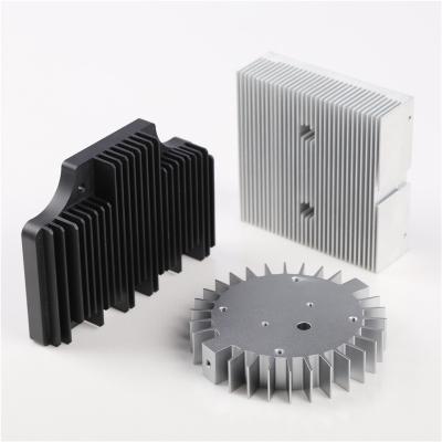 China Heat Sink Powder Coat High Precision Radiator Heat Sink Electronic Aluminum Profiles Industrial Heat Sink Aluminum for sale