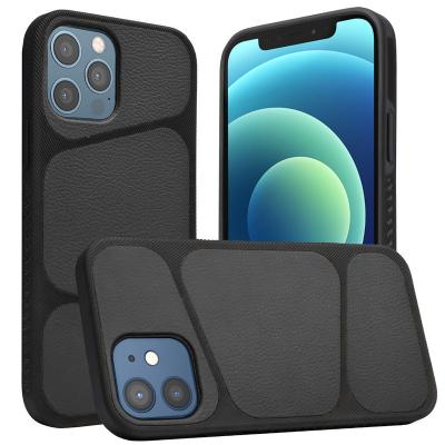 China Laudtec TPU Shockproof Anti-skid Silicone with PU Leather for iPhone 11 Pro Max Cover and Cell Phone Shockproof for iPhone 12 for sale