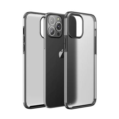 China DIAL Laudtec Shockproof PC TPU Phone Cover Translucent Frosted Matte Phone Case For iphone 13 pro 12 11 xs max case xr for sale