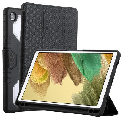 China TPU+PC+PU Triple Cover Laudtec TPU+PC Flip Case Shockproof Tablet Case for Samsung Galaxy Tab A8 10.5 X200 X205 for sale