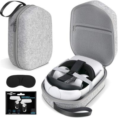 China Hard Search 2 VR EVA Travel Storage Bag For Oculus New Portable VR Glass Storage Dropshipping Headset Carrying Case for sale