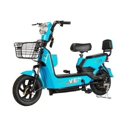 China Steel Factory cheap price electric bike with lead acid batteries/china hot sale electronic bicycles /electric push e bikes for sale for sale