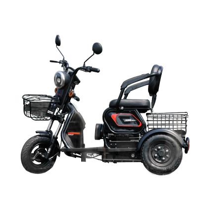 China Steel China new model three wheels scooter motorcycle 500W 60v electric tricycles for sale