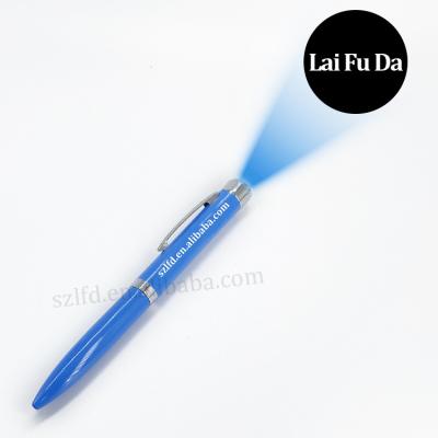 China Pen Wholesale Advertising Promotional Custom Led Logo Projector Pen for sale