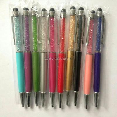 China Cheap Plastic.metal alloy factory LOGO projector ballpoint pen LOGO print of custom projection LED pens for promotional advertising for sale