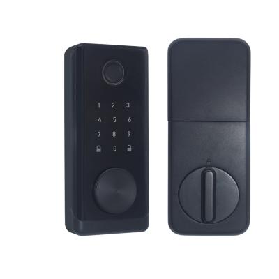 China Up to 200 Groups of Emergency Key Open TT Biometric APP Remote Smart Door Lock -Fingerprint Password Digital Lock for Home for sale