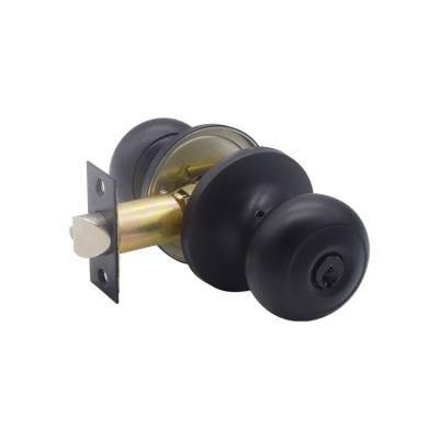 China Amazon Best Seller Apartment Door Lockset Wooden Door Tubular Knob Door Locks for sale