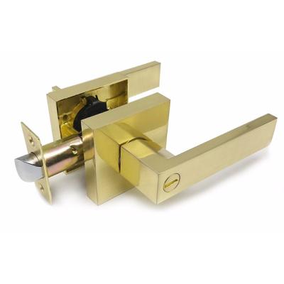 China Apartment Security Brass BK Cylinder Bedroom Privacy Lever Handle Door Locks for sale