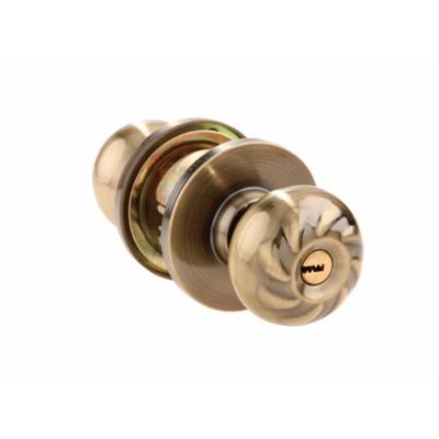 China For Entry Stainless Steel Cylinder Brass Luxury Design Cylindrical Knob Lock for sale