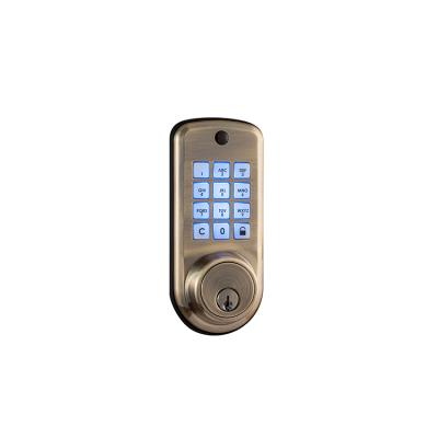 China Smart Keypad Digital Door Lock High Quality Smart Home Electronic Deadbolt Door Lock for sale