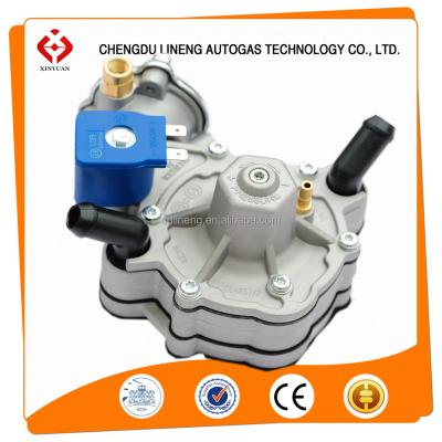 China Aluminum die cast body LPG gas pressure regulator / tomasetto to 09 / ALASKA reducer for sale