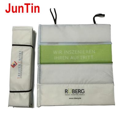 China Waterproof Hot Sale Folding Cushion With Full Printing For Advertising JT0185 for sale