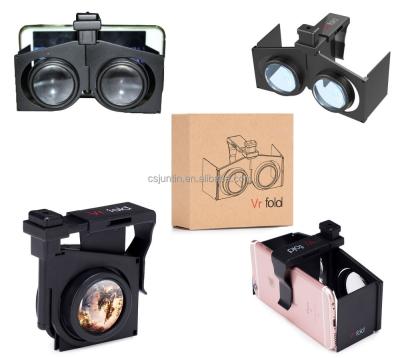 China 3D Movie / 3D Mini VR Games Watching Plastic Glasses for sale